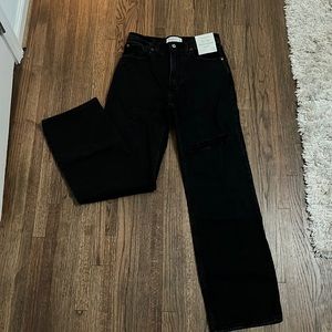 Abercrombie and Fitch 90s relaxed high rise jeans